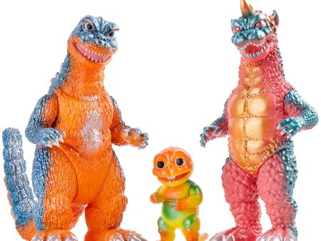 All Monsters Attack Soft Vinyl Figure Set - Tropical Variant Discount