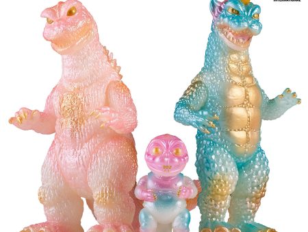 All Monsters Attack Soft Vinyl Figure Set - Cherry Blossom Glow in the Dark Variant Cheap