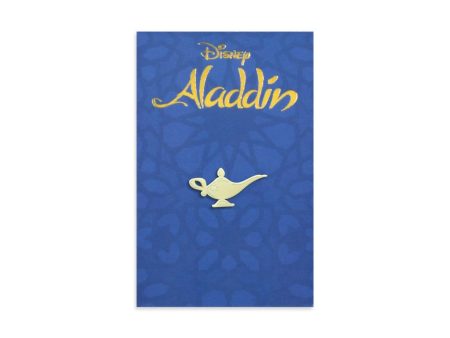 Aladdin – Magic Lamp Enamel Pin on Sale