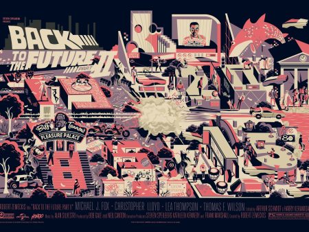 Back to the Future Part II Variant Poster on Sale