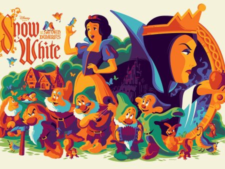 Mondo X Cyclops Print Works #38: Snow White and the Seven Dwarfs Supply