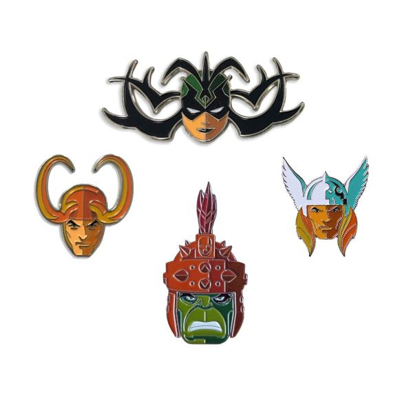 Thor Ragnarok Enamel Pin Set Online Hot Sale