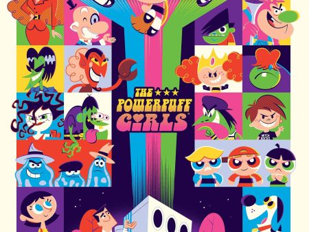 The Powerpuff Girls Poster Hot on Sale