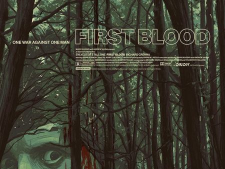 Nautilus x Mondo #3: First Blood Screenprinted Poster Supply