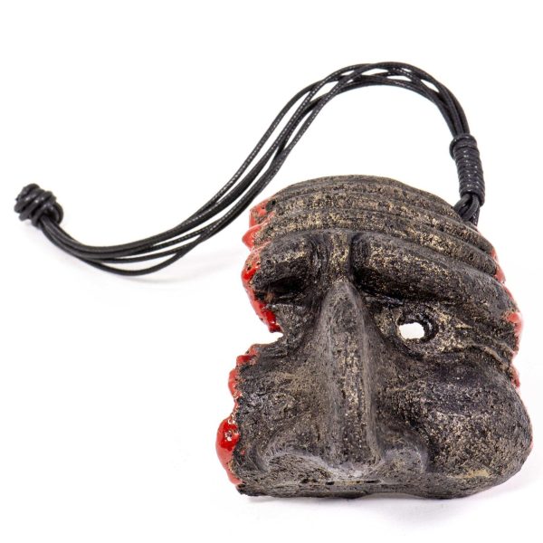 Maschera Pulcinella in Pietra Lavica Online now