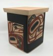 Bentwood Box- D. A. Boxley, Cedar, Carved Painted, Various Designs, 8  Online Sale