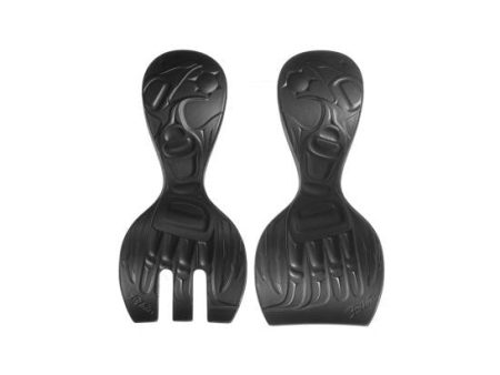 Salad Server Set - Raven on Sale