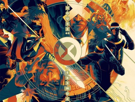 X-Men: House Of X Powers Of X Screenprinted Poster Hot on Sale