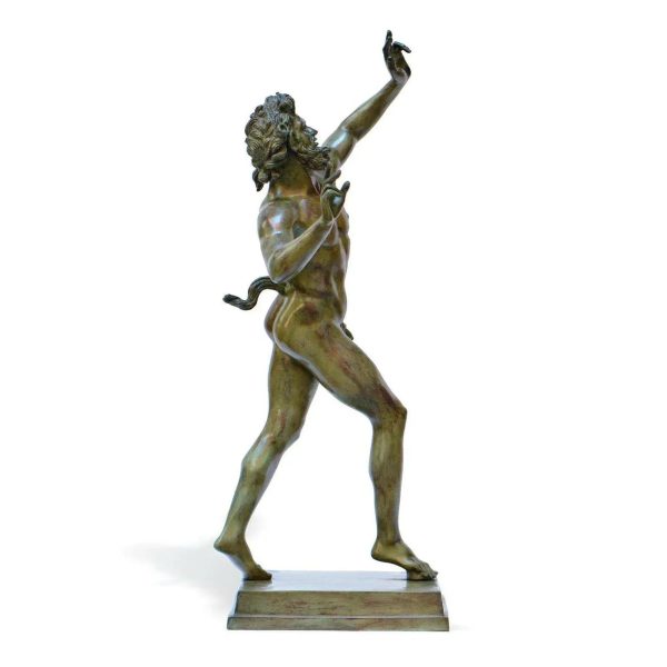 Fauno danzante Pompei in bronzo - Statua in Bronzo 85 cm Discount