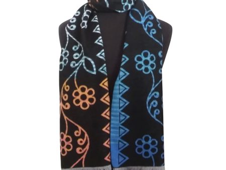 Brushed Silk Scarf - Mother Earth For Cheap