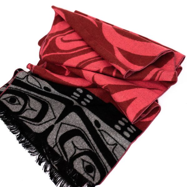 Brushed Silk Scarf - Raven Box Cheap