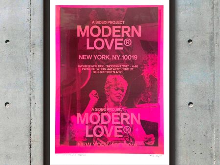 MODERN LOVE PRINTS - PAPERBOY SCREEN PRINT 1 10 Online