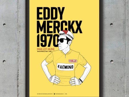 EDDY MERCKX - LIMITED EDITION PRINT Cheap