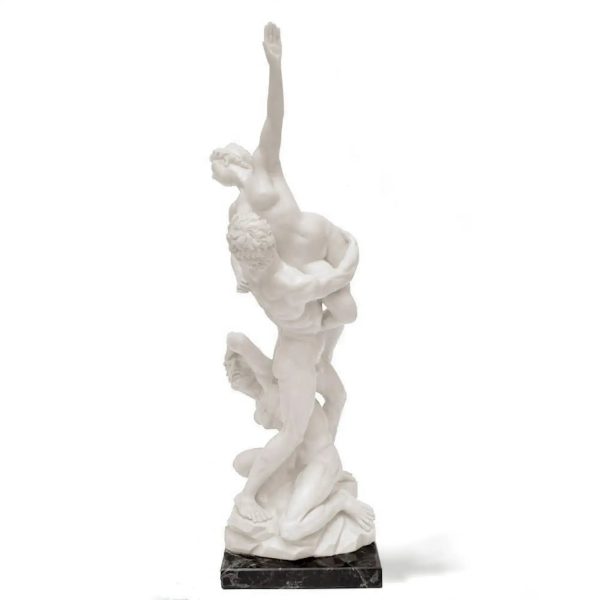 Ratto delle Sabine di Giambologna - Statua in marmo 50 cm on Sale