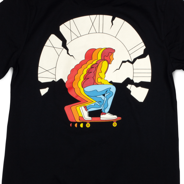 Back to the Future Clock Warp T-Shirt Discount