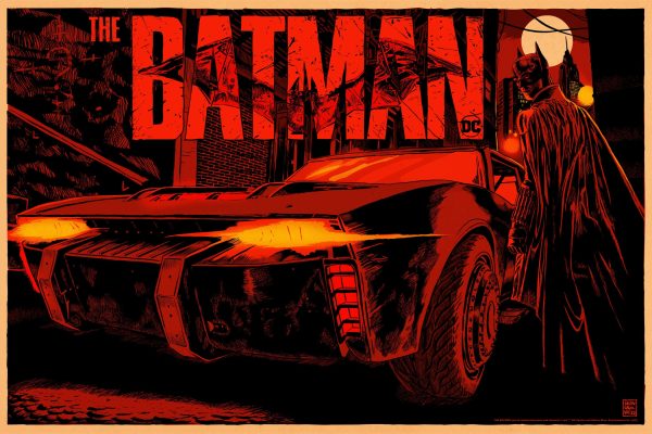 The Batman: Batmobile Variant Poster Online