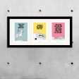 3 FRAMED GLASGOW PRINTS Online