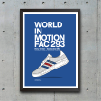 WORLD IN MOTION - PRINT Cheap