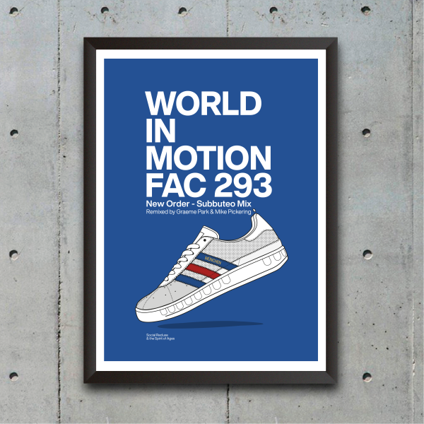 WORLD IN MOTION - PRINT Cheap