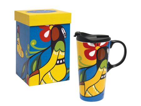 Perfect Mug - Her Jingle Dress -Anishinaabe Design Fashion