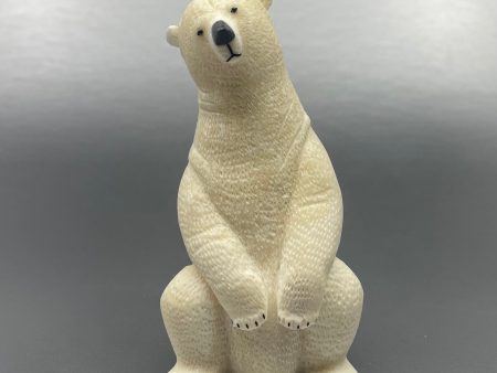 Standing Ivory Bear on Sale