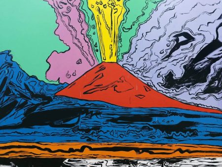 Tela  Vesuvius  di Andy Warhol Hot on Sale