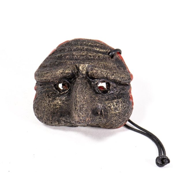 Maschera Pulcinella in Pietra Lavica Online now