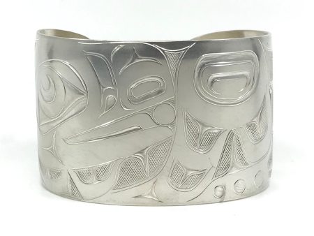 Bracelet- J. Galanin, Silver, Raven, 1-3 4  For Discount