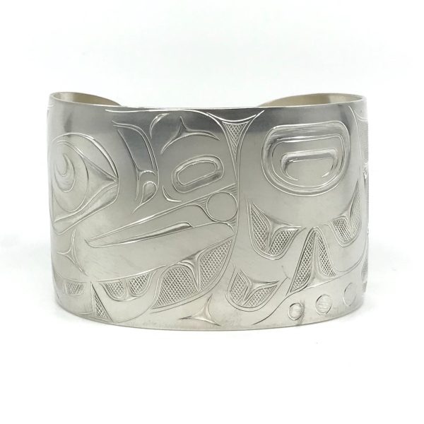 Bracelet- J. Galanin, Silver, Raven, 1-3 4  For Discount