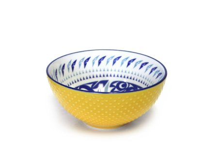 Porcelain Art Bowl (Small) - Hummingbird (Yellow) Discount