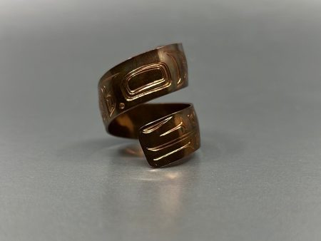 Samuel Sheakley Scarf Ring Copper Raven Formline For Cheap