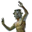 Fauno danzante Pompei in bronzo - Statua in Bronzo 85 cm Discount