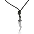 Ciondolo Corno grande in Argento 925 Online now