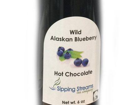 Hot Chocolate-Sipping Streams, Wild Alaskan Blueberry, 6 oz Tin Sale