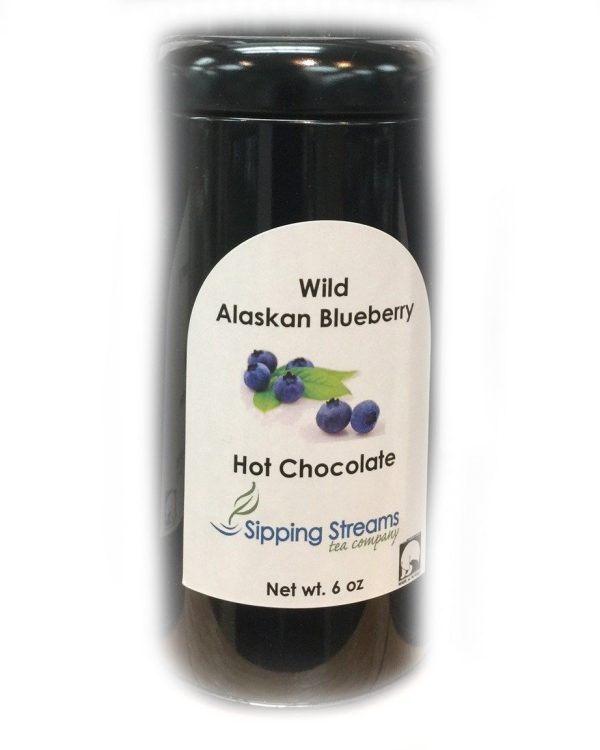 Hot Chocolate-Sipping Streams, Wild Alaskan Blueberry, 6 oz Tin Sale