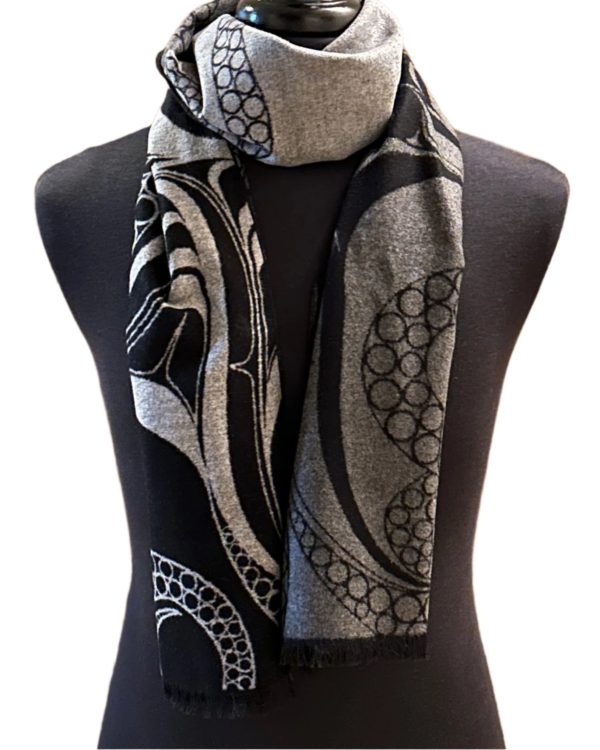 Brushed Silk Scarf - Octopus (Nuu) Fashion