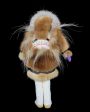 Doll- Inupiaq Female w  Fur & Beadwork, 10  Online Sale