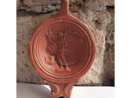 Lucerna Dea Fortuna in Terracotta Grande Online Hot Sale