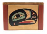 Urn- Z. Boxley, Traditional Bentwood Box For Sale