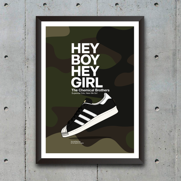 HEY BOY HEY GIRL - PRINT Online Hot Sale