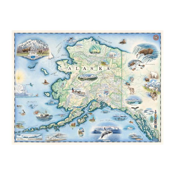 Map - Xplorer; Alaska Online Hot Sale