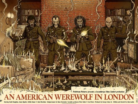 An American Werewolf in London Poster Hot on Sale