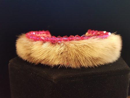 Cuff - Seal Fur, Beaded For Cheap