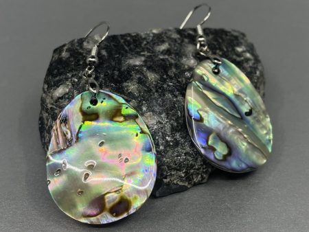 Cedar House 1  Teardrop Abalone Earrings Online Sale