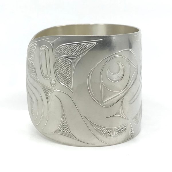 Bracelet- J. Galanin, Silver, Raven, 1-3 4  For Discount