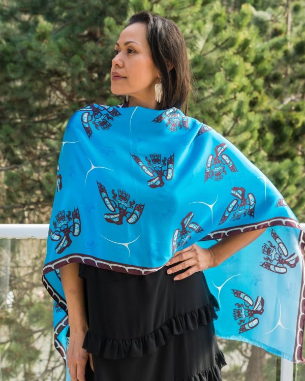 DG Raven Rectangle Scarf For Discount