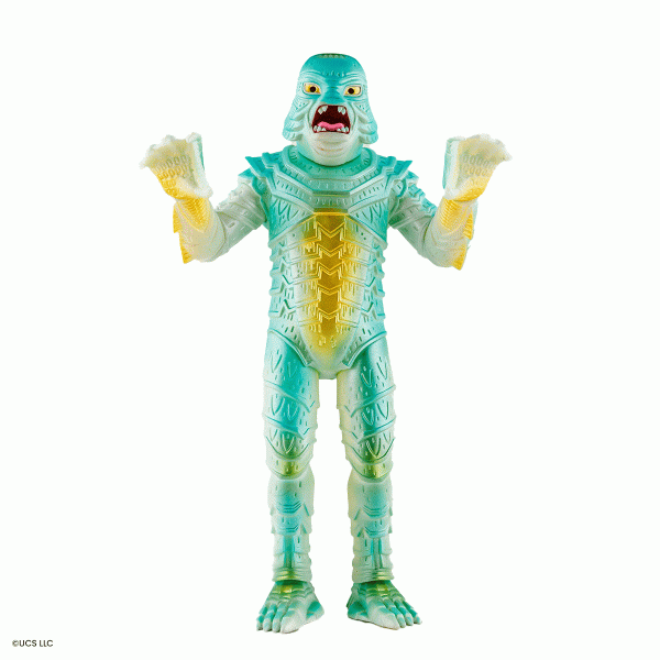 Creature From The Black Lagoon - Vinyl Designer Figure by Attack Peter - Glow in the Dark Variant on Sale