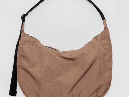 Large Nylon Crescent Bag - Cocoa Online