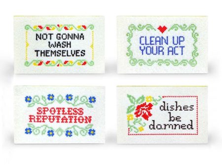 Subversive Sponges - Set of 4 Online Sale