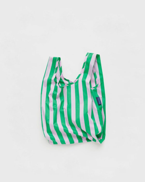 Baby Baggu - Pink & Green Awning Stripe Supply